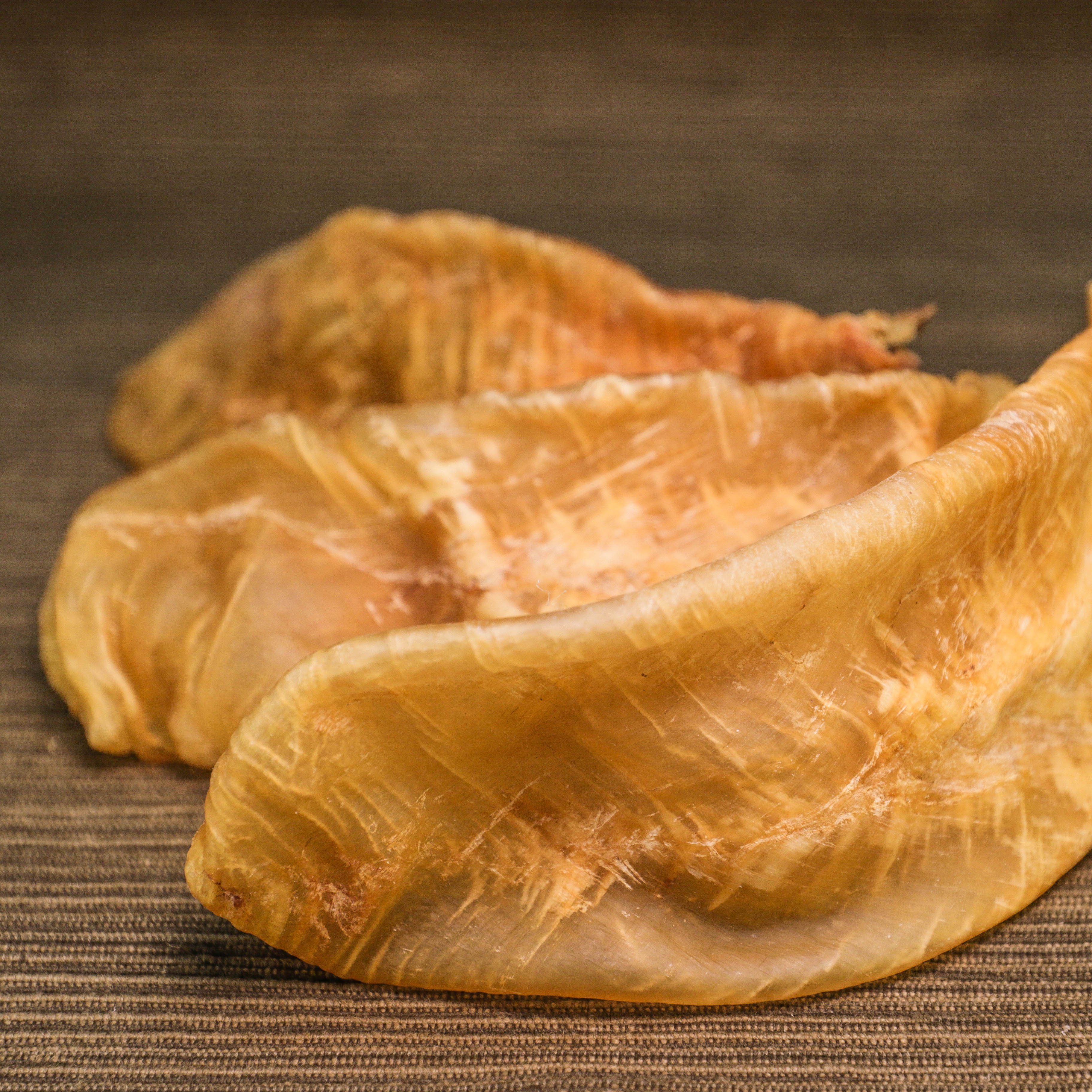 Fish Maw 鱼鳔 - Sea Bass Fish Maw 金目鲈鱼鳔 (500g/Pkt)